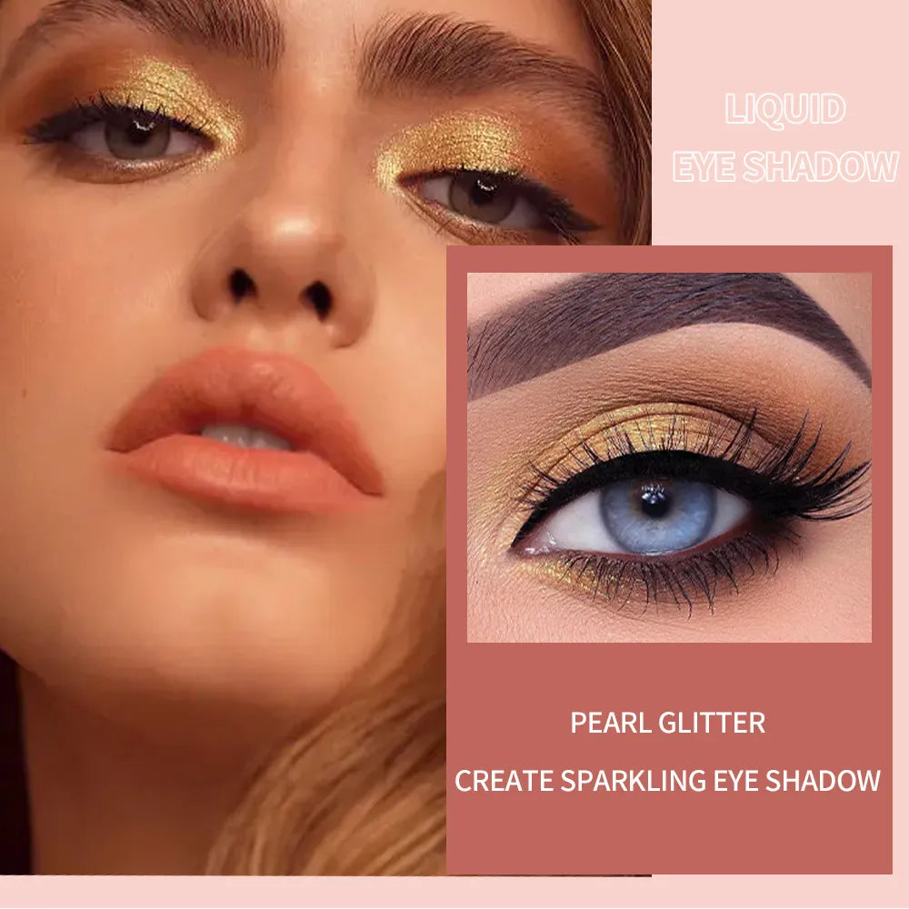 (🔥Mothers Day Sale 50% OFF )-JULYSTAR 10 Colors Liquid Glitter Eyeshadow Set