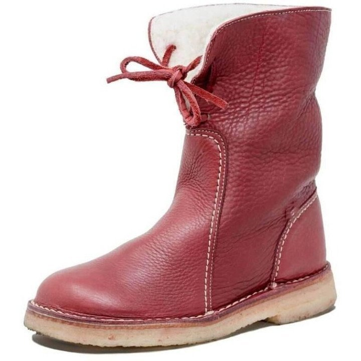 Soft Waterproof Wool Lining Boots