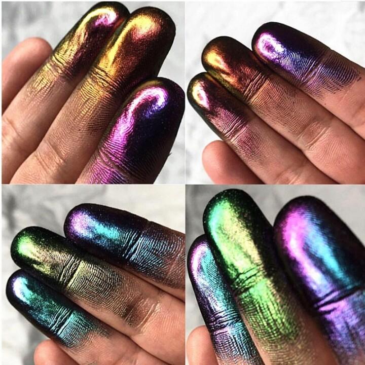Optical Chameleon Eyeshadow Diamond Gloss Shiny High Gloss Mono Eyeshadow