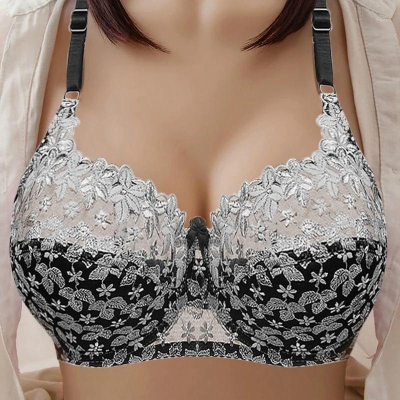 🔥Plus Size Bra Women Wire Free Comfort Soft Breathable🔥