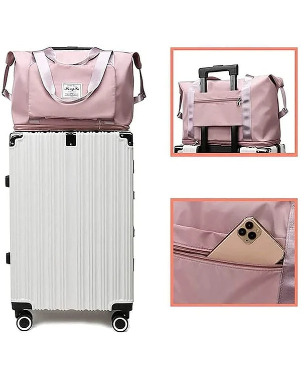 (🔥Hot Sale NOW- SAVE 50% OFF🔥) Collapsible Waterproof Large Capacity Travel Handbag