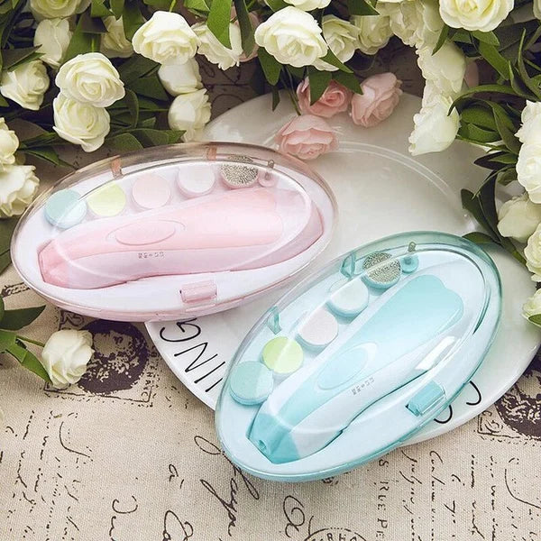 (💖Summer Hot Sale) Premium LED Baby Nail Trimmer Set