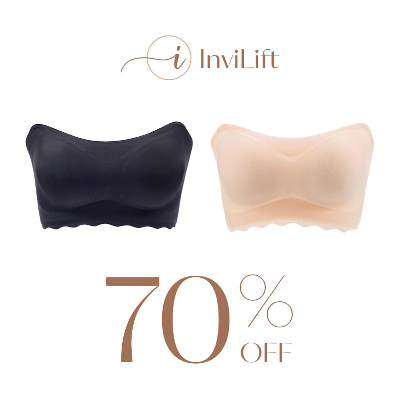 InviLift - Plus size Sexy Strapless Invisible Push Up Bra