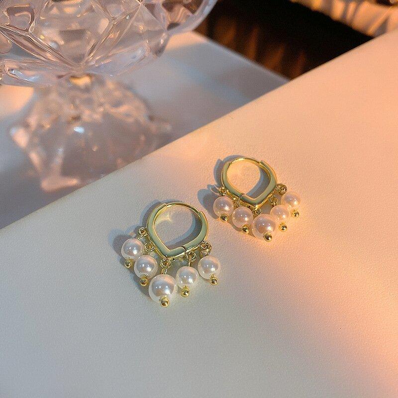 FRENCH DESIGN BALL DROP EARRINGS