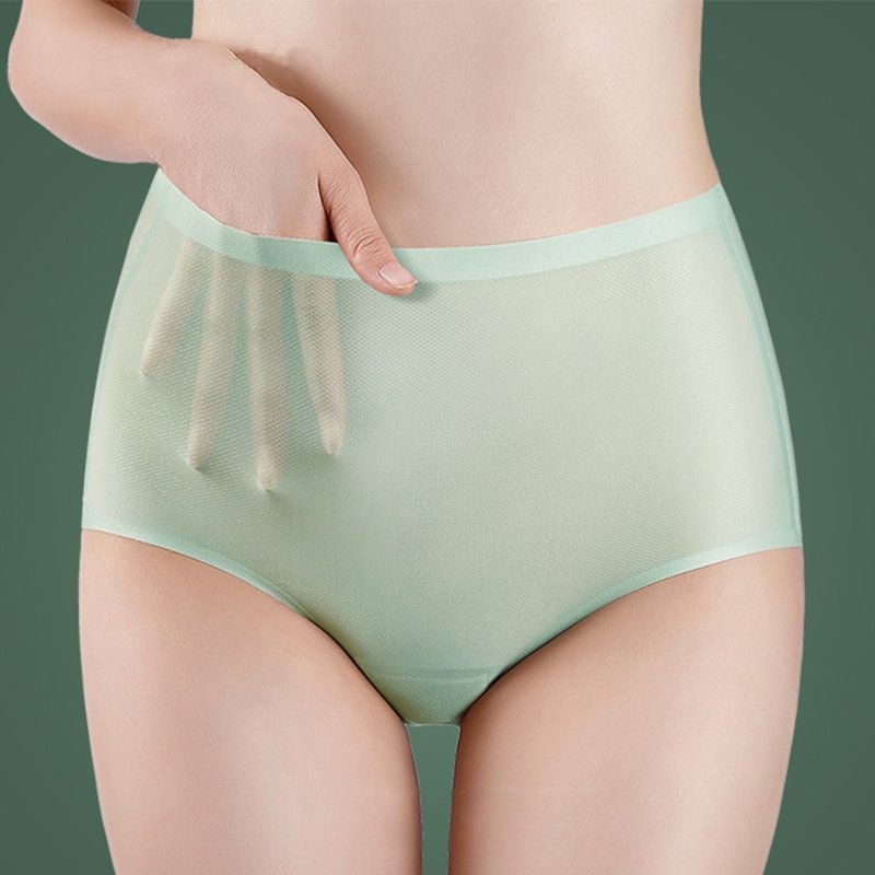 Ultra thin non marking ice silk underwear
