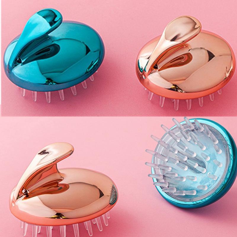 Silicone Head Massage Brush