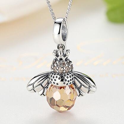 Queen Bee Crystal Drop Earrings