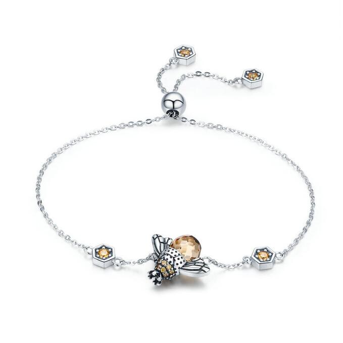 Queen Bee Crystal Drop Earrings