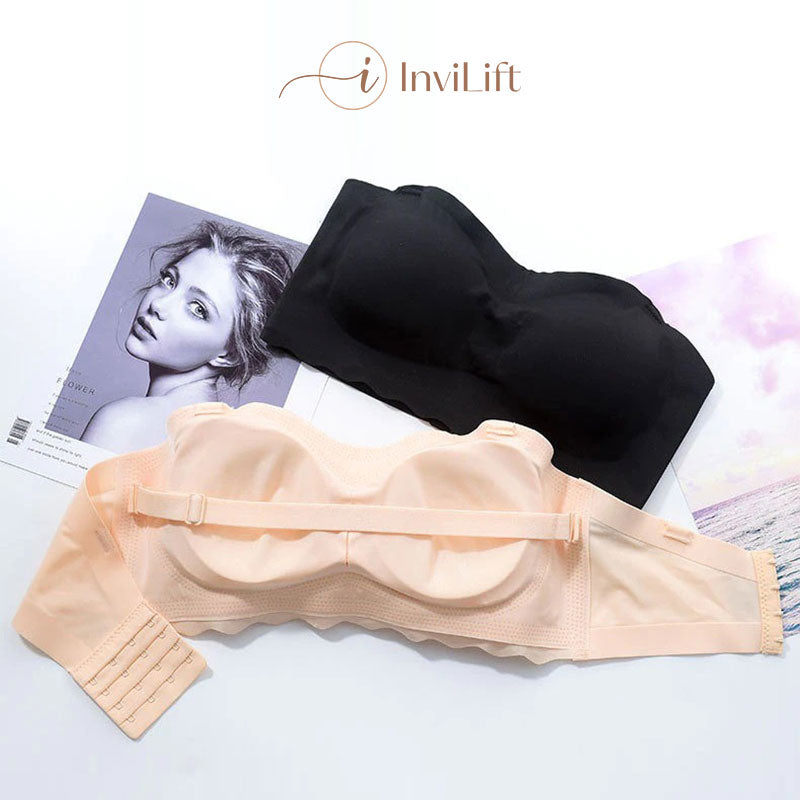 InviLift - Plus size Sexy Strapless Invisible Push Up Bra