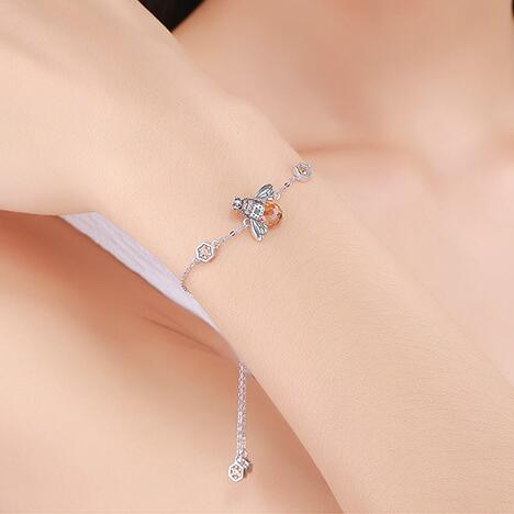 Queen Bee Crystal Drop Earrings