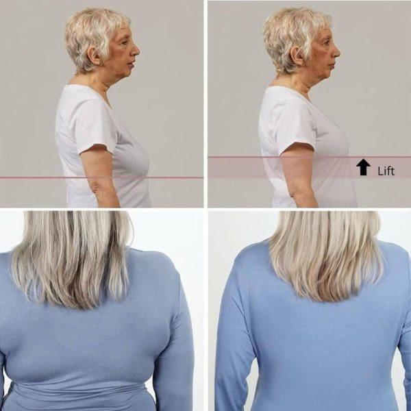 Seamless Lift Bra With Front Cross Side Buckle