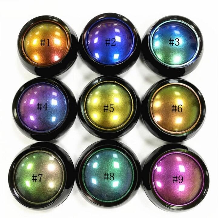 Optical Chameleon Eyeshadow Diamond Gloss Shiny High Gloss Mono Eyeshadow