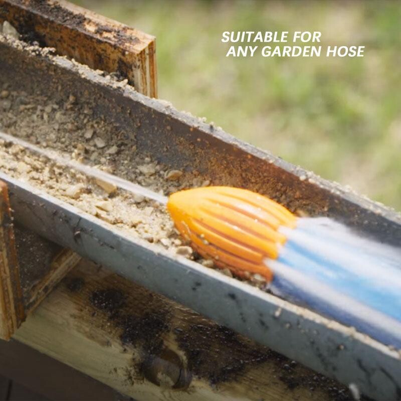 The Gutter Cleaning Tool Water Rocket Cleaning Nozzle