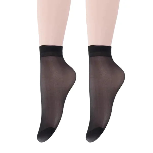 Silky Anti-Slip Cotton Socks