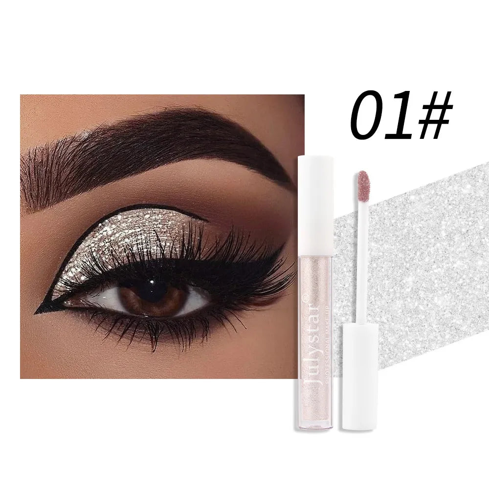 (🔥Mothers Day Sale 50% OFF )-JULYSTAR 10 Colors Liquid Glitter Eyeshadow Set