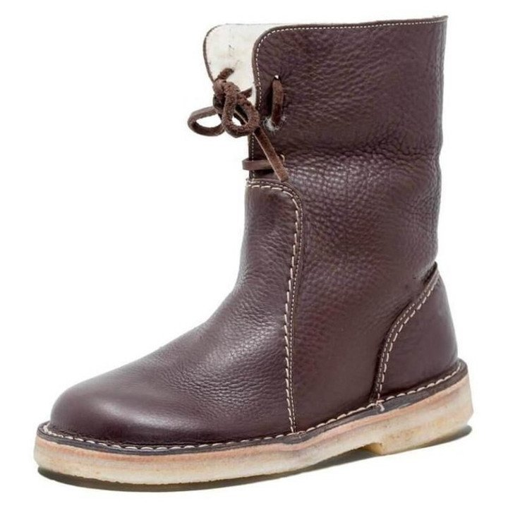 Soft Waterproof Wool Lining Boots