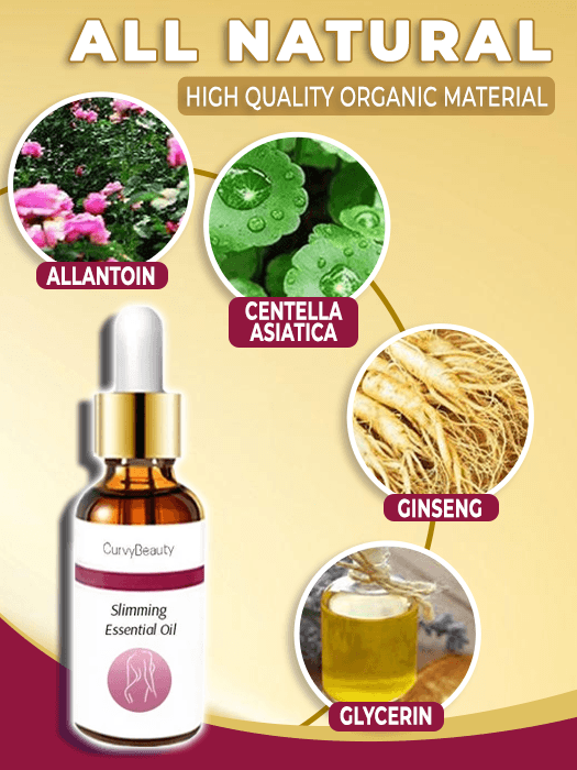 CurvyBeauty Belly Slimming Massage Oil