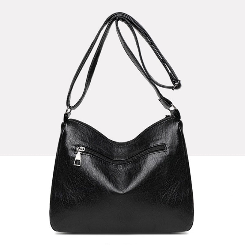 SOFT LEATHER SHOULDER BAG LADIES CROSSBODY MULTIFUNCTIONAL BAG