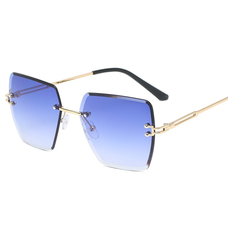 Rimless Gradient Sunglasses