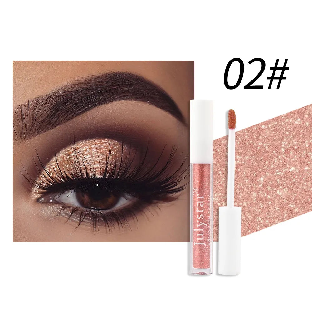 (🔥Mothers Day Sale 50% OFF )-JULYSTAR 10 Colors Liquid Glitter Eyeshadow Set