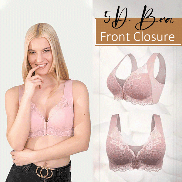 💝Mothers Day⏰Front Closure Invisible Lifting Wireless Bra - Plus Size Bra