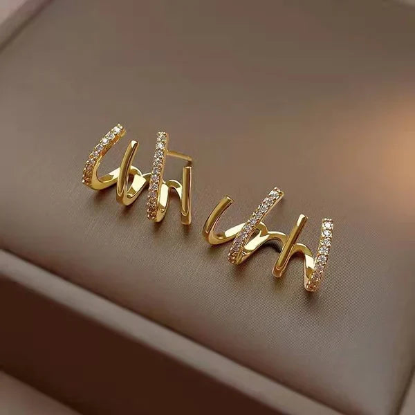 Shiny Crystal Earrings