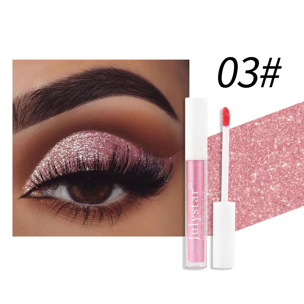 (🔥Mothers Day Sale 50% OFF )-JULYSTAR 10 Colors Liquid Glitter Eyeshadow Set
