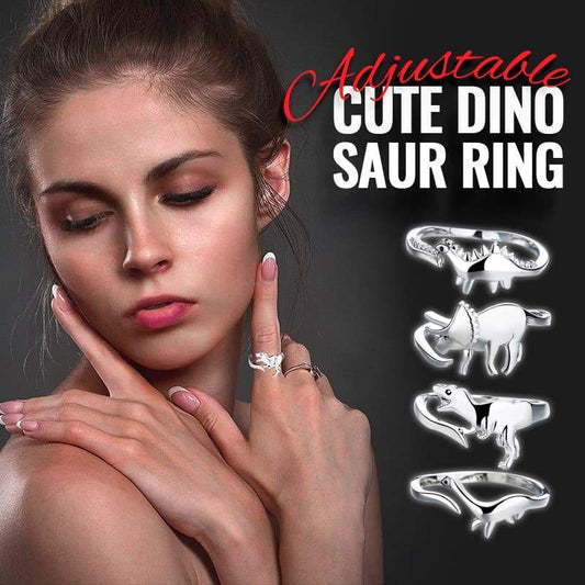 Adjustable Cute Dinosaur Ring