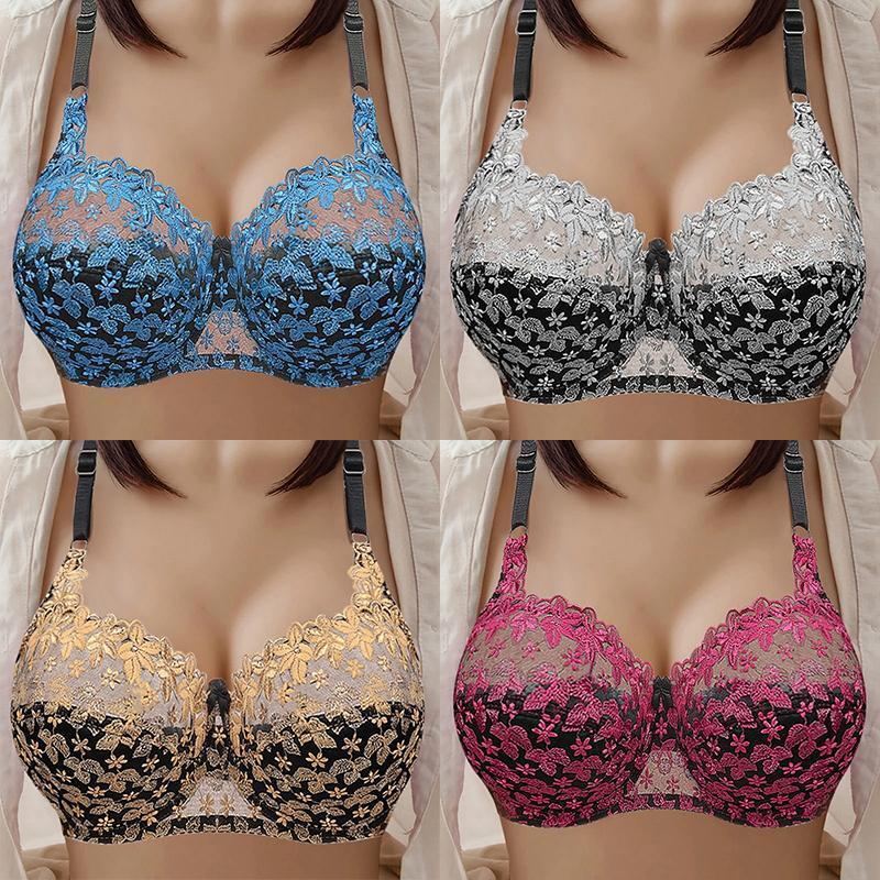🔥Plus Size Bra Women Wire Free Comfort Soft Breathable🔥