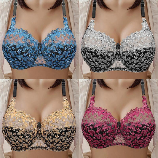 🔥Plus Size Bra Women Wire Free Comfort Soft Breathable🔥