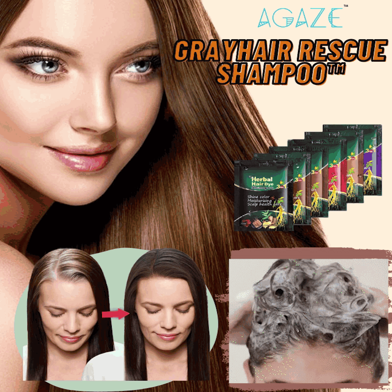 Agaze GrayHair Rescue Shampoo