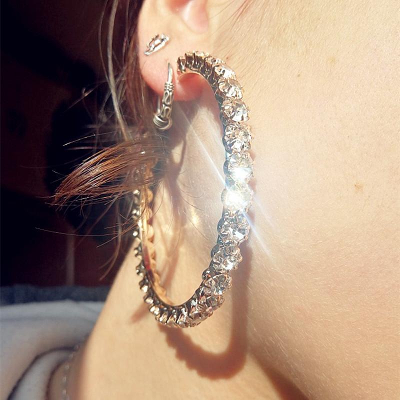 Eternity Hoop Earrings