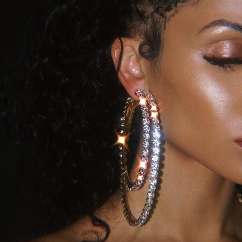 Eternity Hoop Earrings