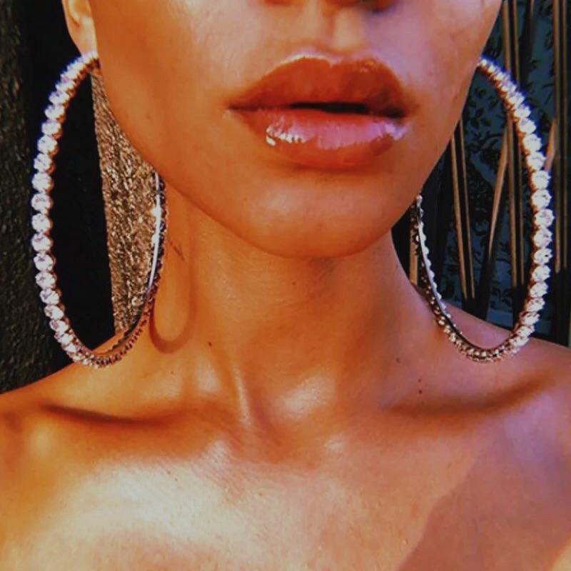 Eternity Hoop Earrings