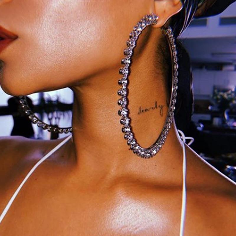 Eternity Hoop Earrings