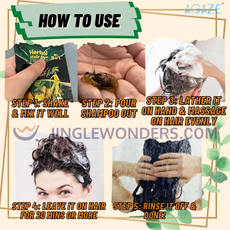 Agaze GrayHair Rescue Shampoo