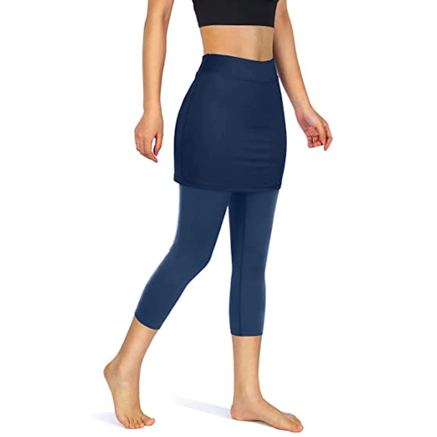 SKIRTED CAPRIS